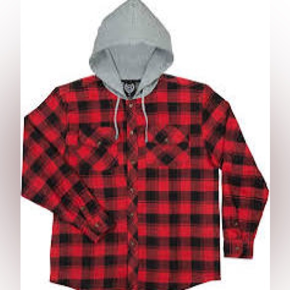 North 15 Other - NWT North 15 Flannel Hoodie Medium
